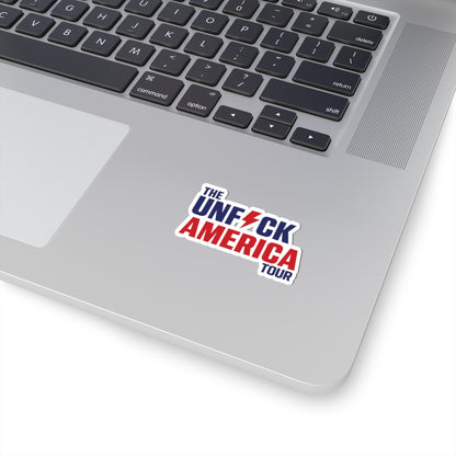 Unfuck America Tour Sticker | Political Activist Vinyl Decal