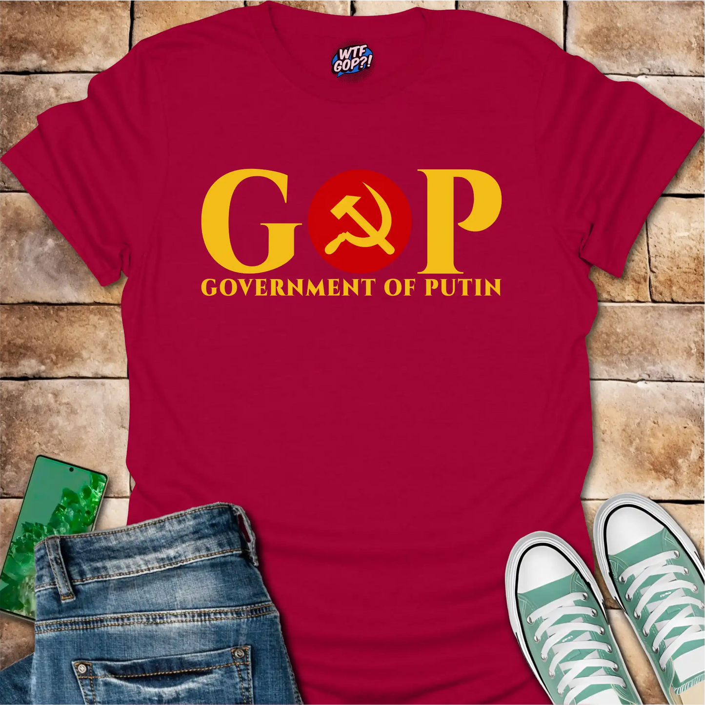 GOP Putin Shirt: Expose Republican Ties to Russia with Political Humor Tee