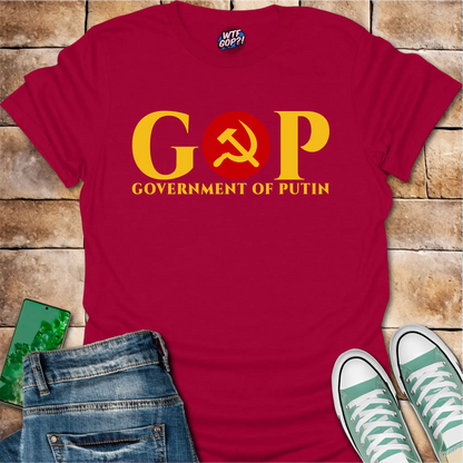 GOP Putin Shirt: Expose Republican Ties to Russia with Political Humor Tee