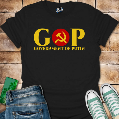 GOP Putin Shirt: Expose Republican Ties to Russia with Political Humor Tee