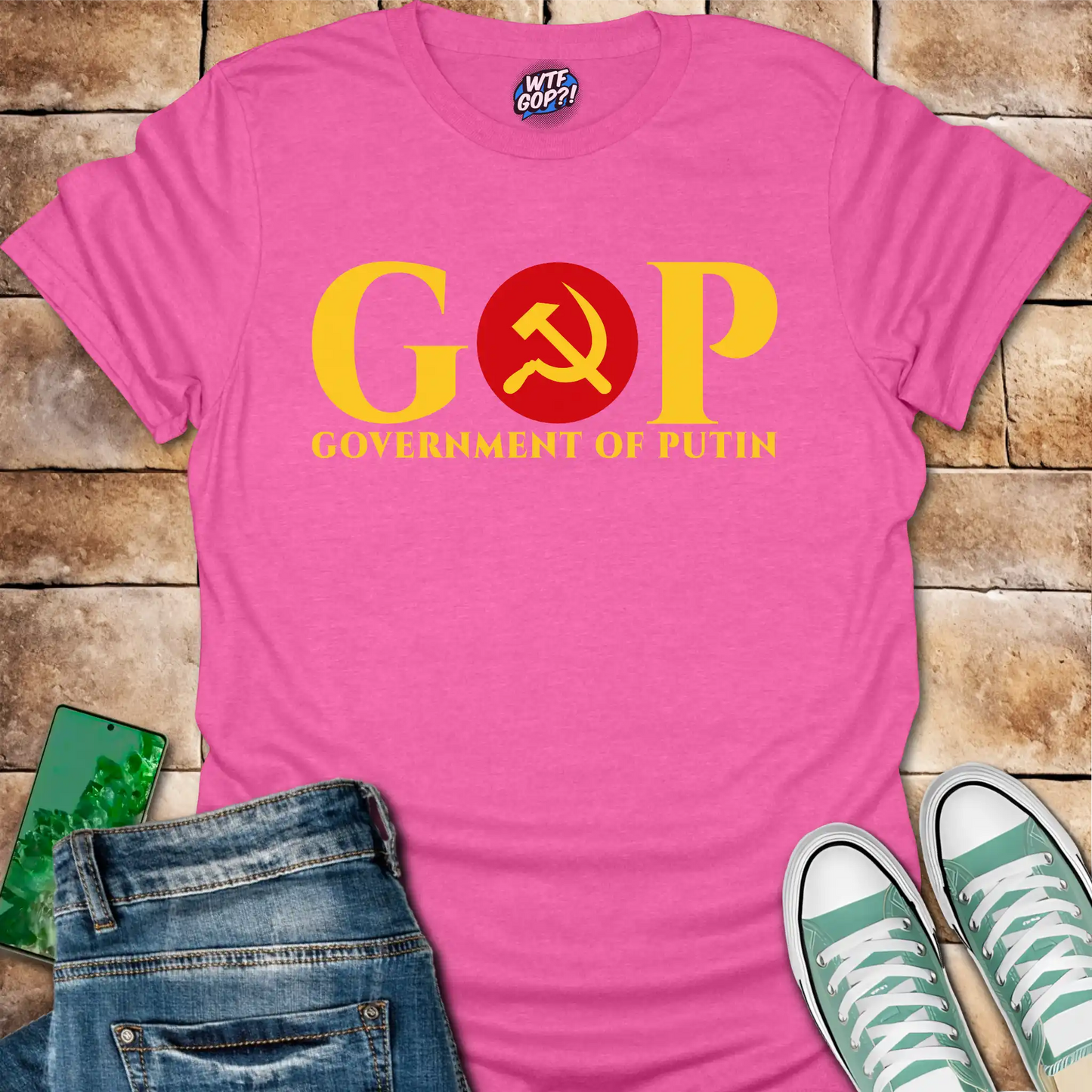 GOP Putin Shirt: Expose Republican Ties to Russia with Political Humor Tee