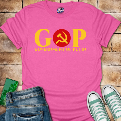 GOP Putin Shirt: Expose Republican Ties to Russia with Political Humor Tee