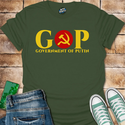 GOP Putin Shirt: Expose Republican Ties to Russia with Political Humor Tee