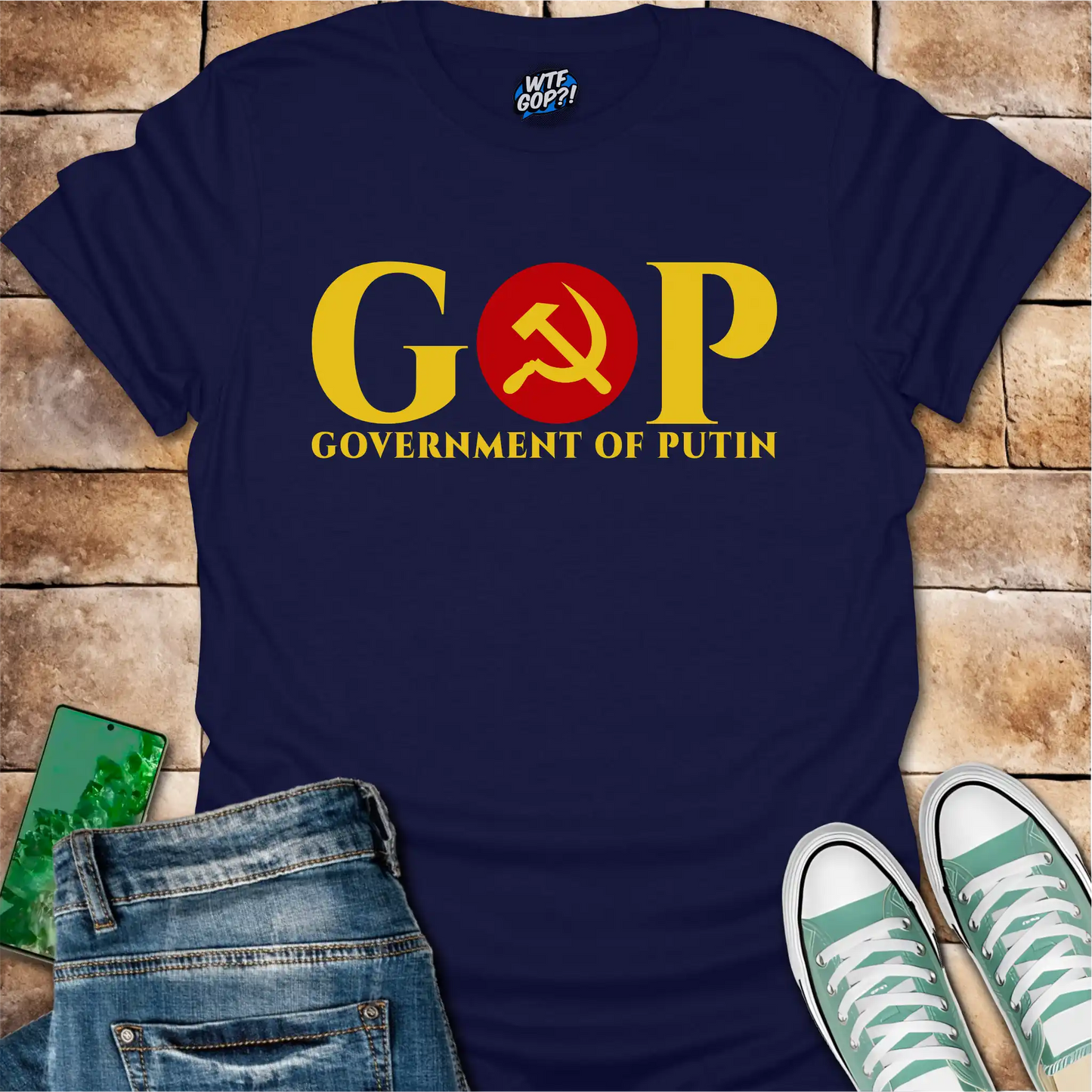 GOP Putin Shirt: Expose Republican Ties to Russia with Political Humor Tee