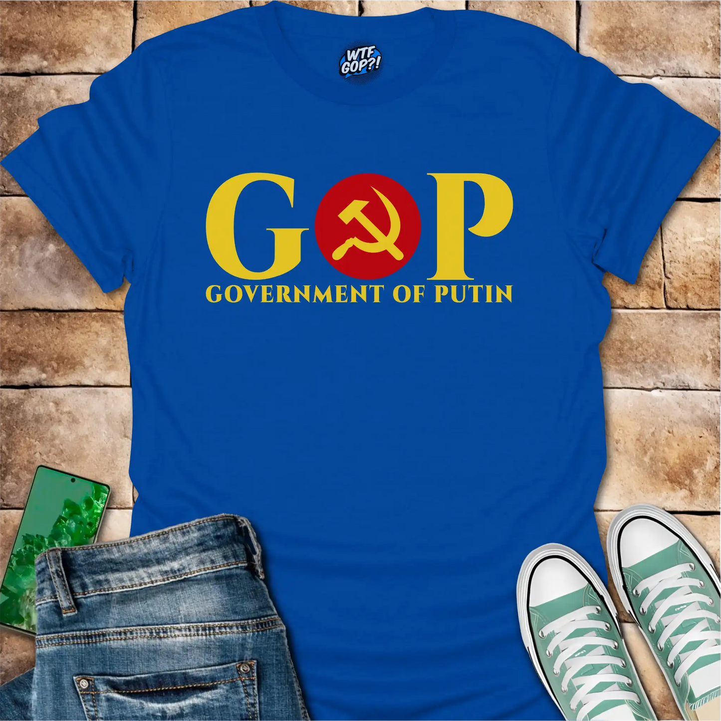 GOP Putin Shirt: Expose Republican Ties to Russia with Political Humor Tee
