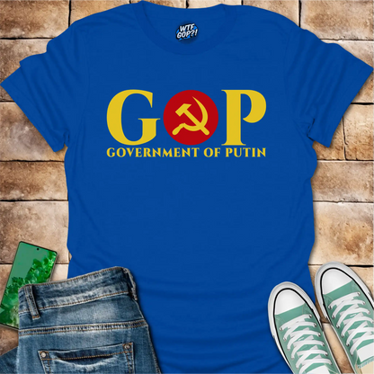 GOP Putin Shirt: Expose Republican Ties to Russia with Political Humor Tee