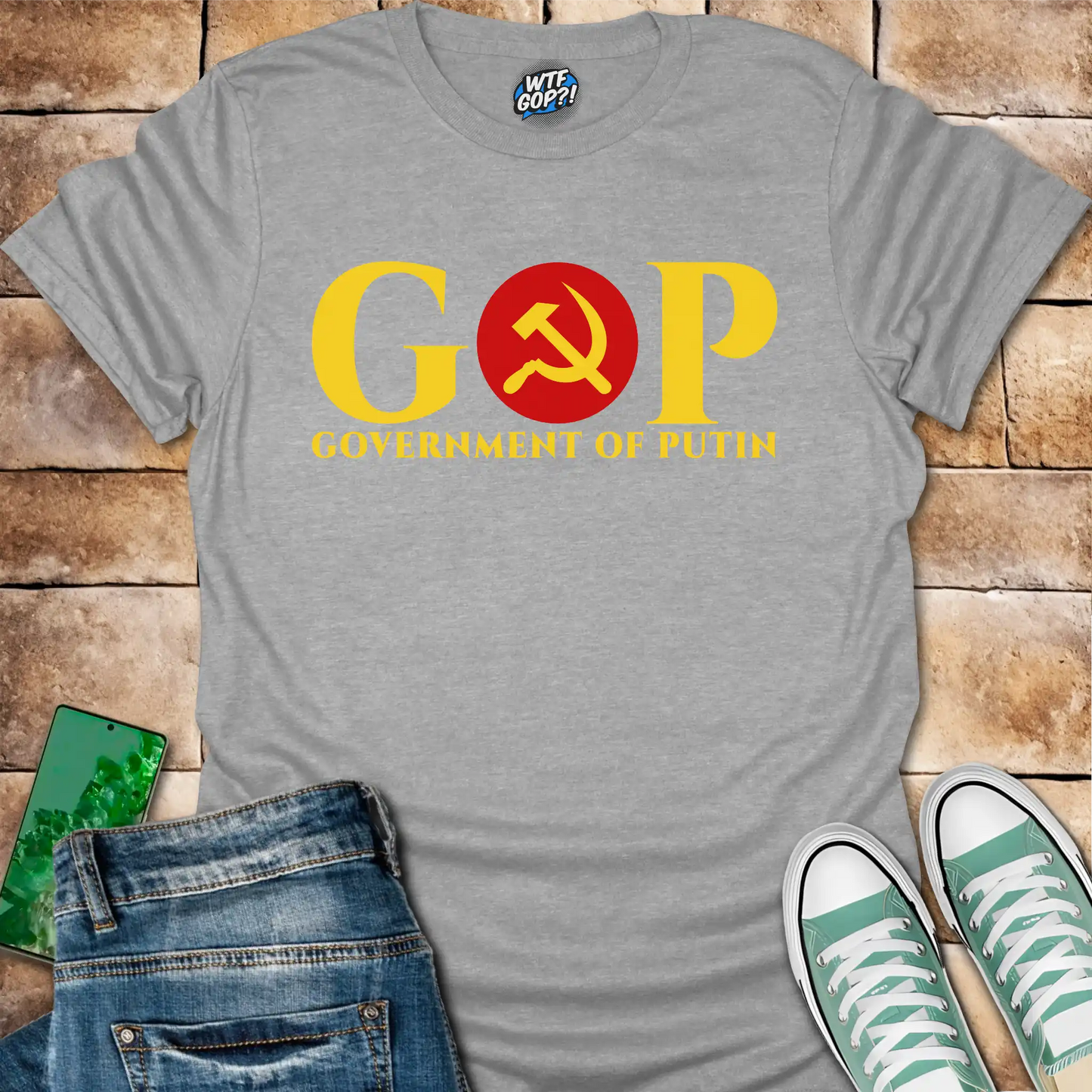 GOP Putin Shirt: Expose Republican Ties to Russia with Political Humor Tee