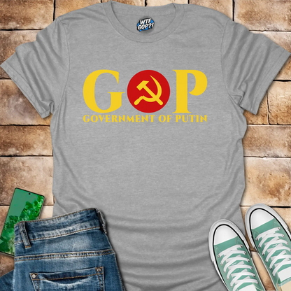 GOP Putin Shirt: Expose Republican Ties to Russia with Political Humor Tee