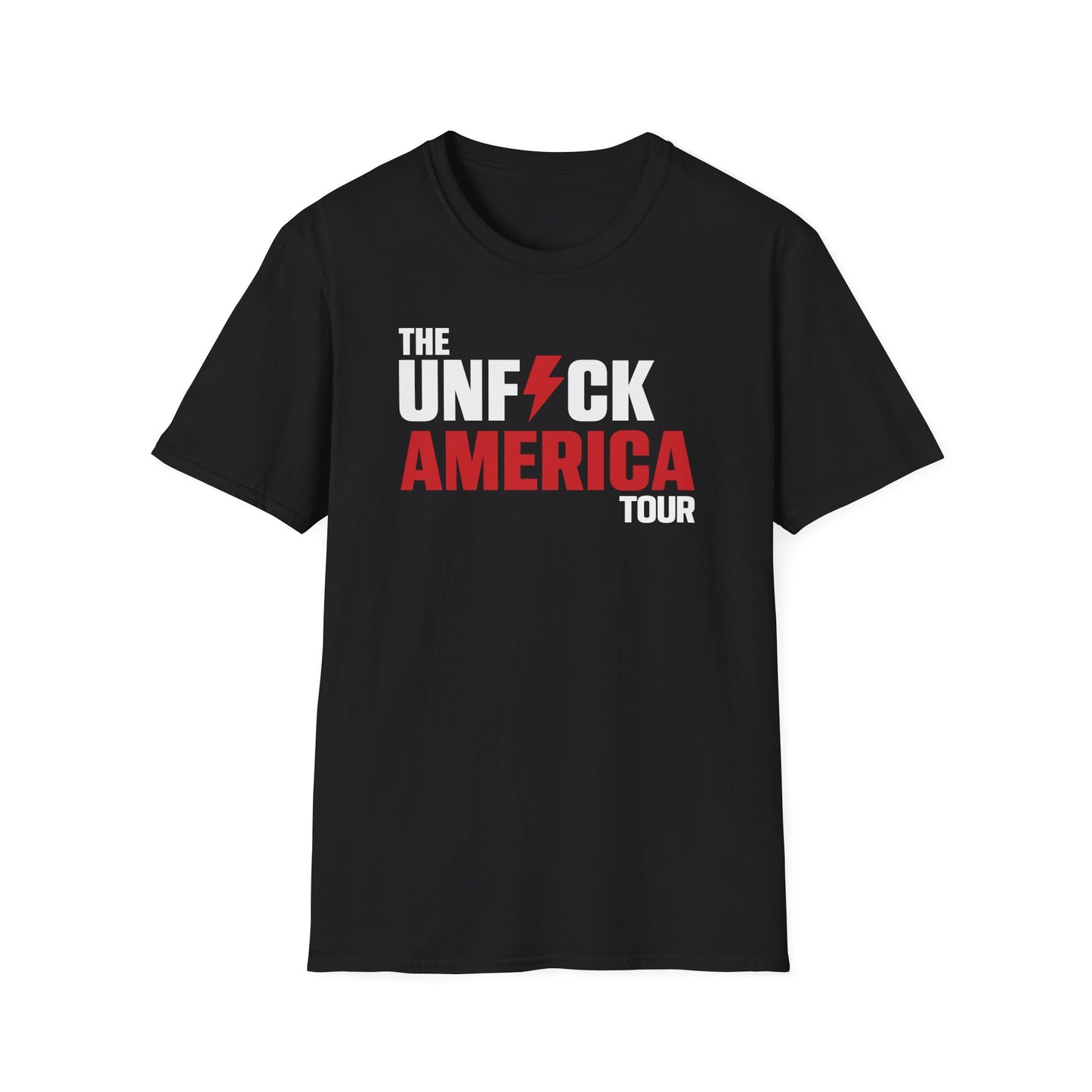 Unfuck America Tour Unisex T-Shirt | Political Activist Apparel