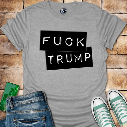 Fuck Trump Label Maker T-Shirt