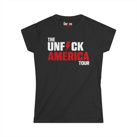 Unfuck America Tour Women's T-Shirt | Activist Apparel
